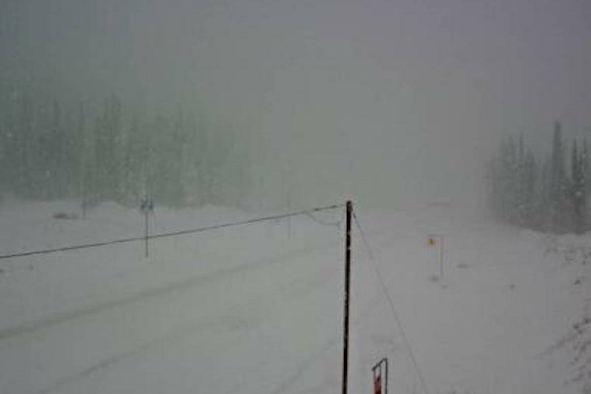 Highway 1 is closed from Revelstoke to Golden due to avalanche hazards. (DriveBC)