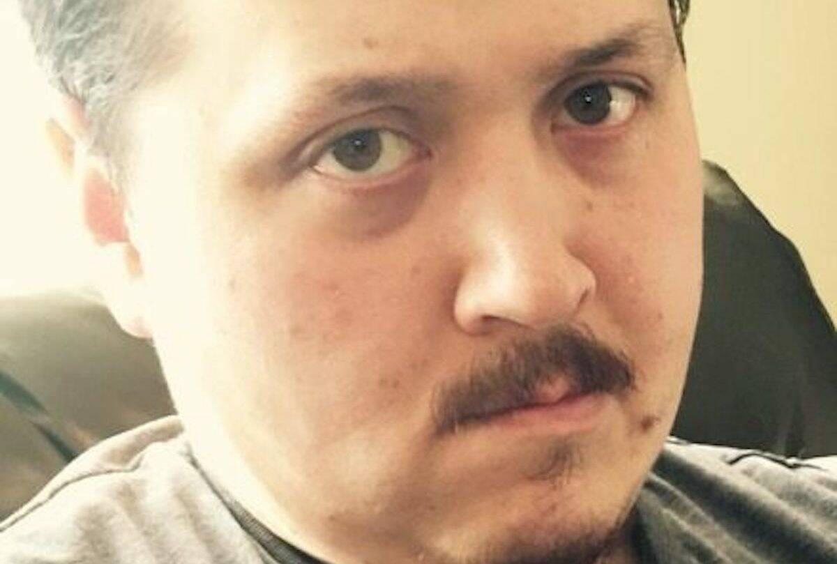 Michael Joya last spoke to his family January 5, and police are asking for the public’s help to find him. (Courtesy of Saanich police)