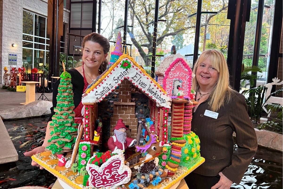 Sponsor Revera Living’s entry in the 14th annual Gingerbread Showcase the premier fundraiser for Habitat for Humanity Victoria. (Courtesy Habitat for Humanity Victoria)