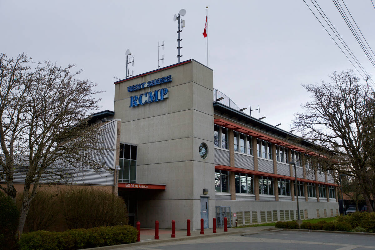 Colwood council has delayed a vote on whether to move to the next stage of a proposed project to greatly expand the West Shore RCMP building in Langford over concerns council has been provided too little information on why the project is being proposed as it is. (Black Press Media file photo)