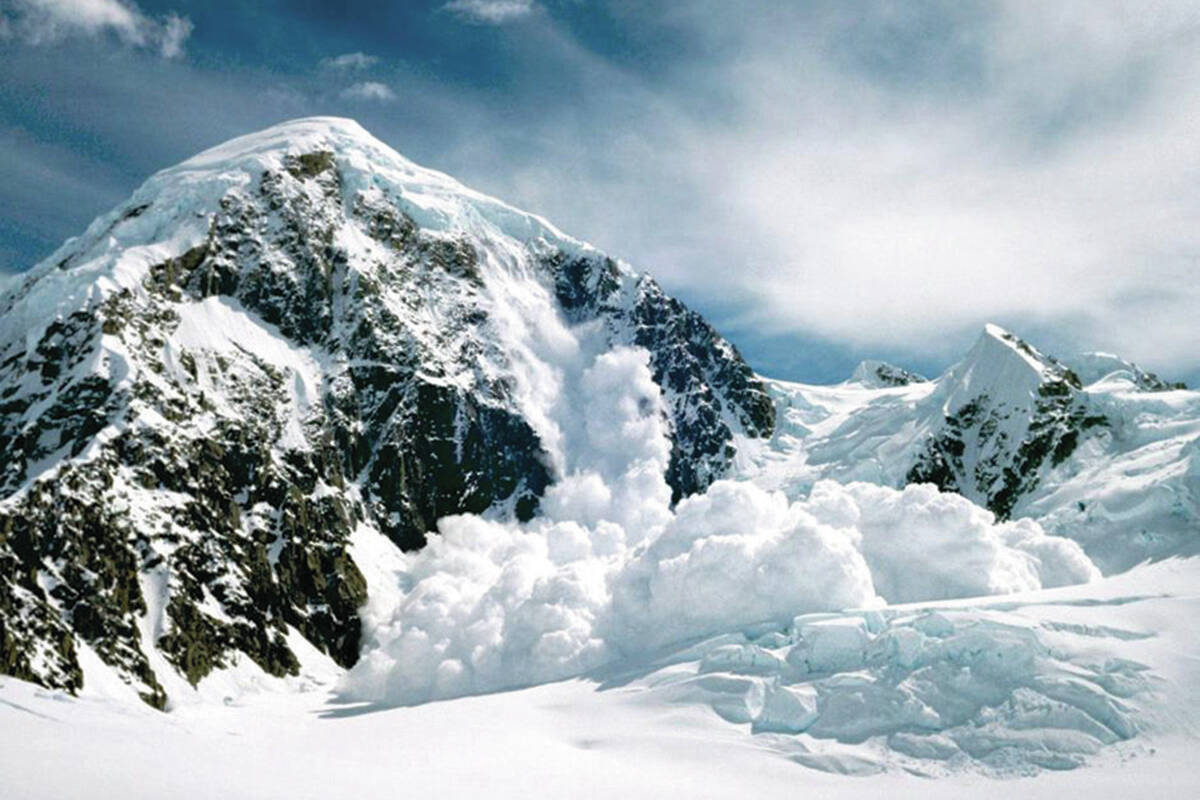 From Nelson to Valemount, the risk of avalanche is high. (File photo)
