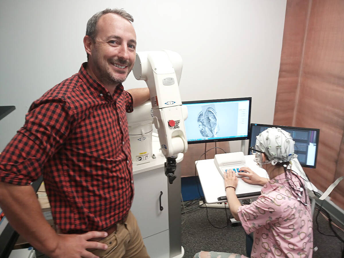 Travis Baker, assistant professor at Rutgers University-Newark’s Centre for Molecular and Behavioral Neuroscience, is developing technology to treat substance-use disorders. (Photo submitted)