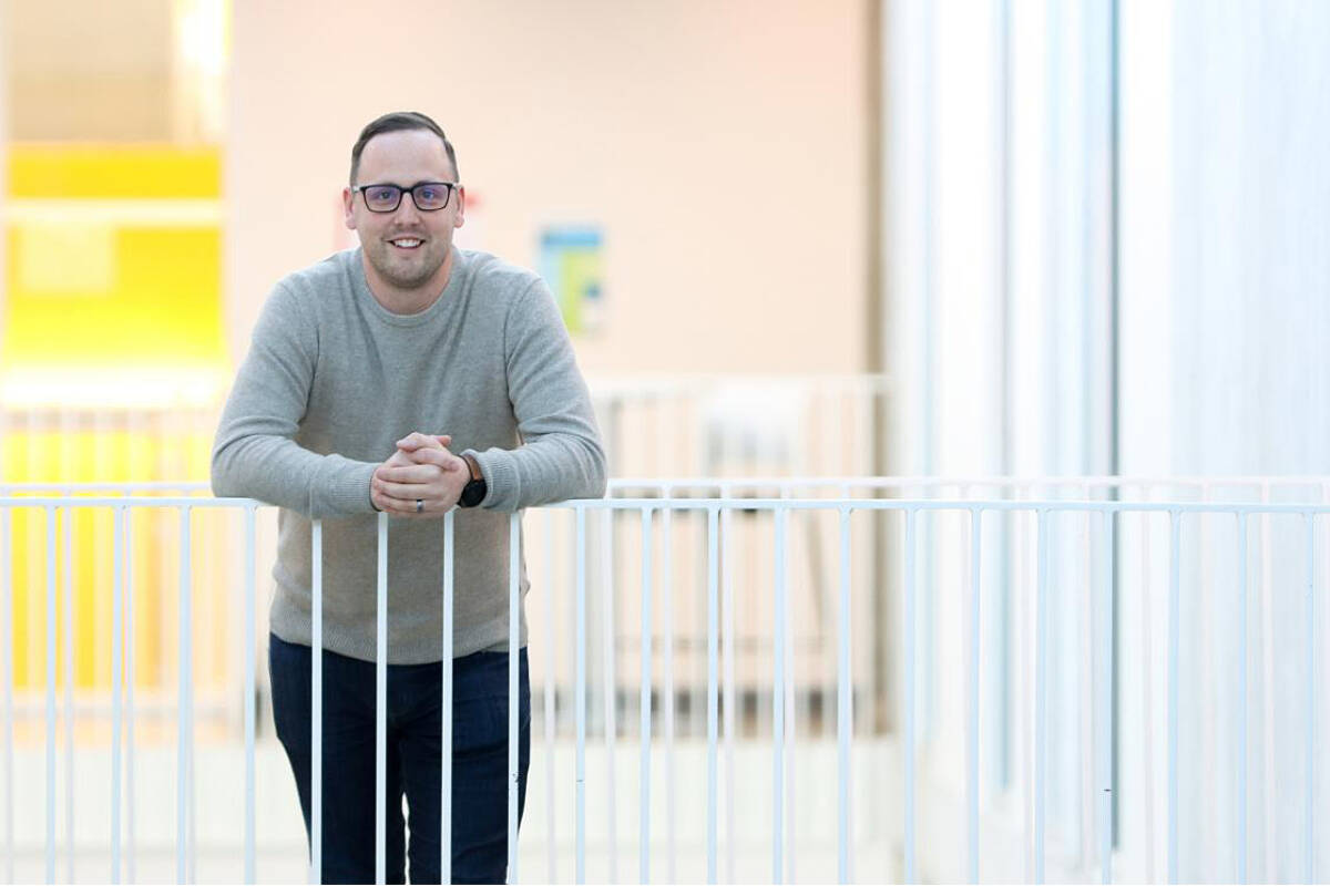 Vancouver Island University chemistry professor Kyle Duncan received an NSERC discovery grant of $125,000 over five years to pursue research into molecular level mass spectrometry imaging of human tissue that could lead to new treatments for cancers and chronic diseases. (Vancouver Island University photo)