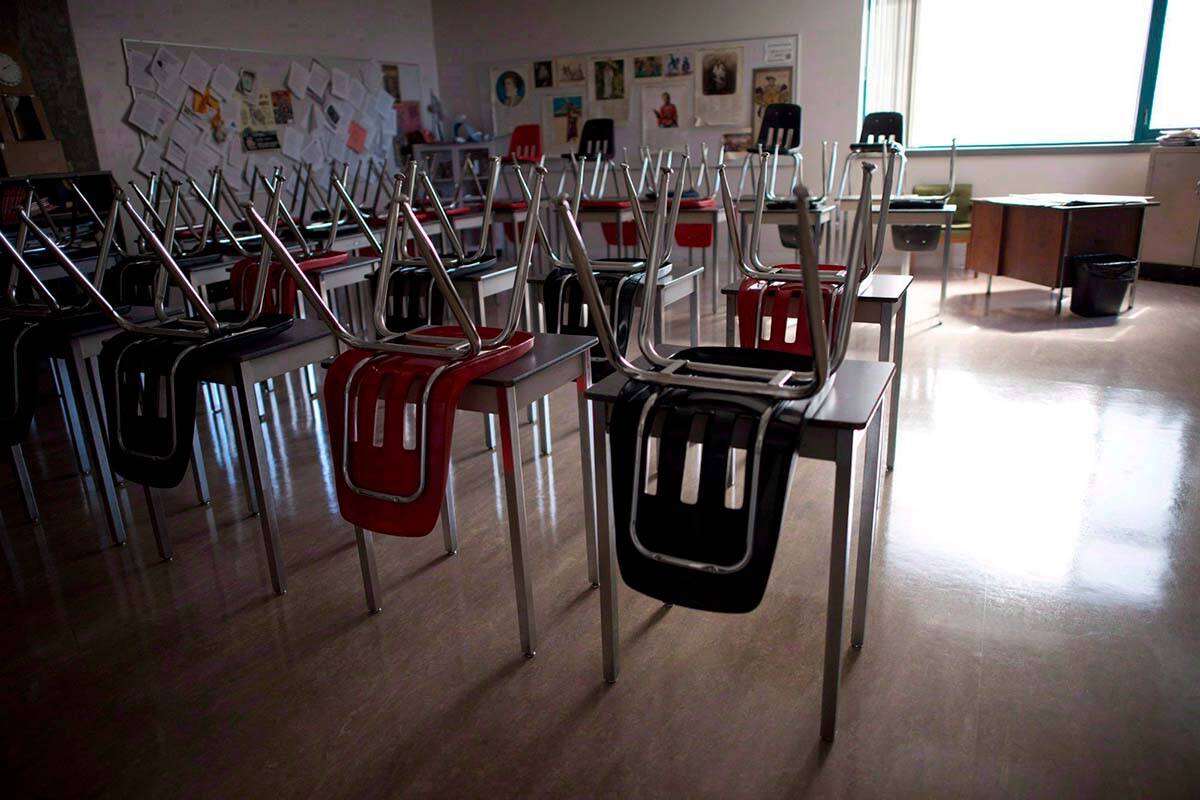 An ex-principal of Britannia Community Elementary School in Vancouver is facing a lawsuit from the school district, which claims she stole more than $170,000 from the school. THE CANADIAN PRESS/Jonathan Hayward