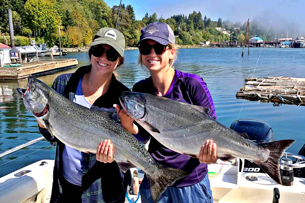 Sooke is a fishing hotspot for five species of salmon and halibut. (Contributed - Fishing-Booker)
