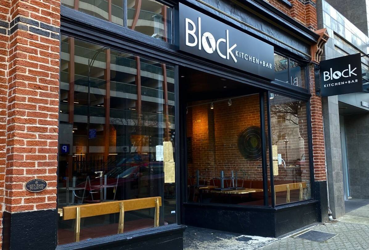 Block Kitchen + Bar opened in Victoria Friday (Jan. 13). (Brendan Mayer/News Staff)