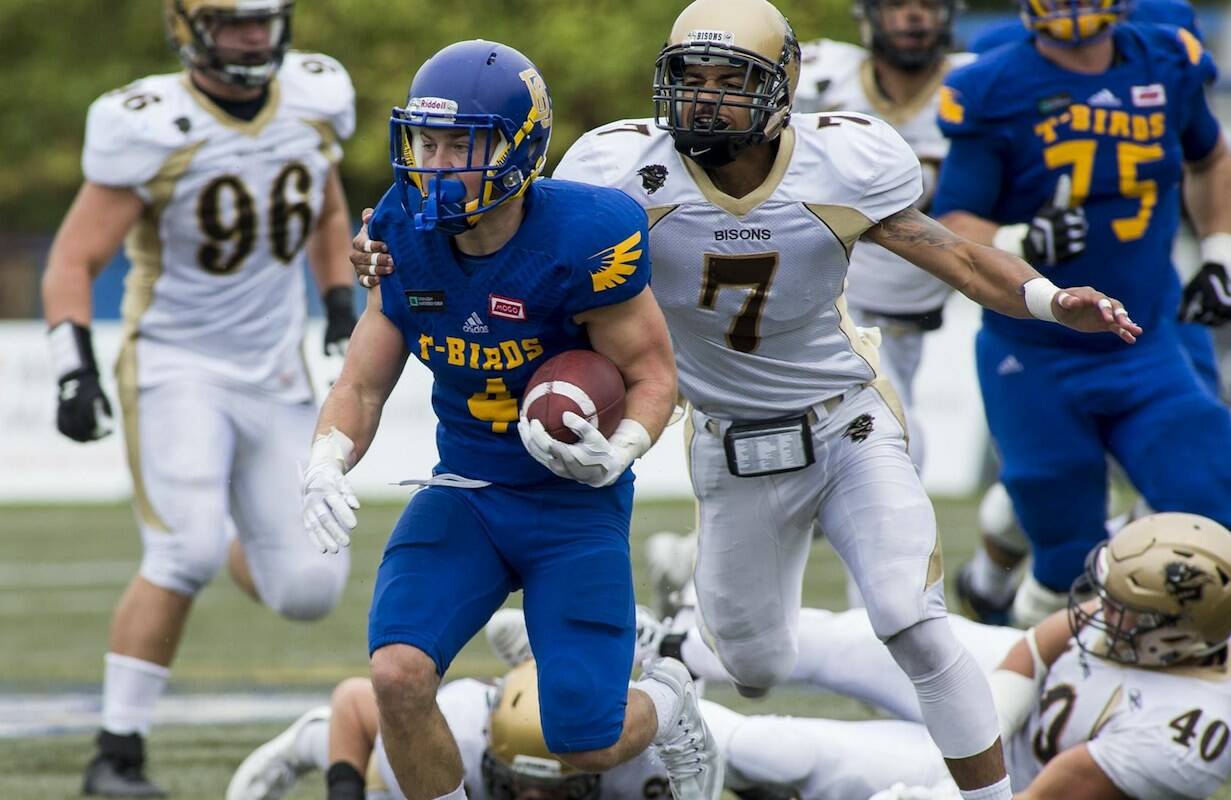 Former UBC Thunderbird's football team running back Ben Cummings. (UBC Thunderbirds)