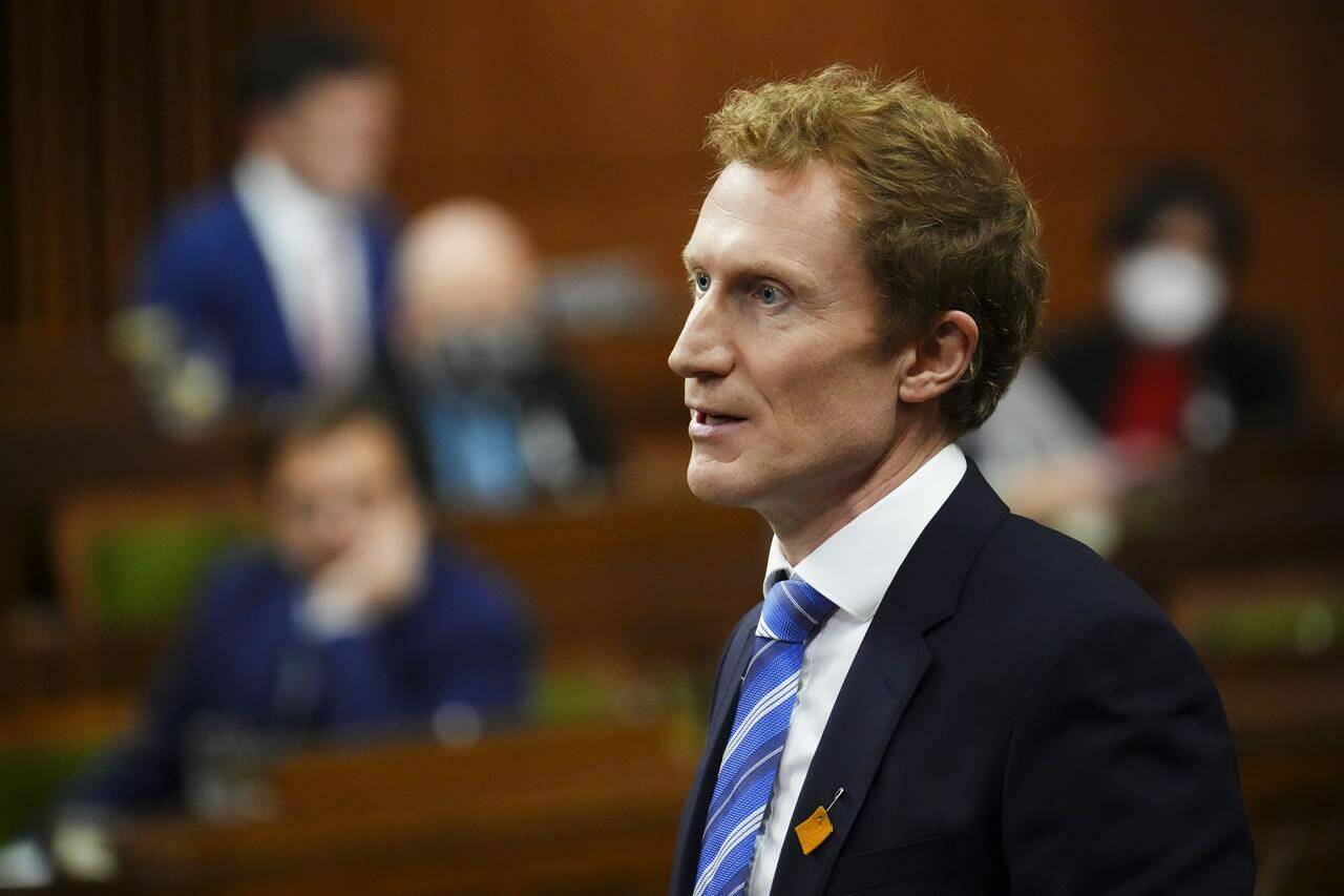 Minister of Crown-Indigenous Relations Marc Miller stands during question period in the House of Commons on Parliament Hill in Ottawa on Monday, Dec. 5, 2022. THE CANADIAN PRESS/Sean Kilpatrick
