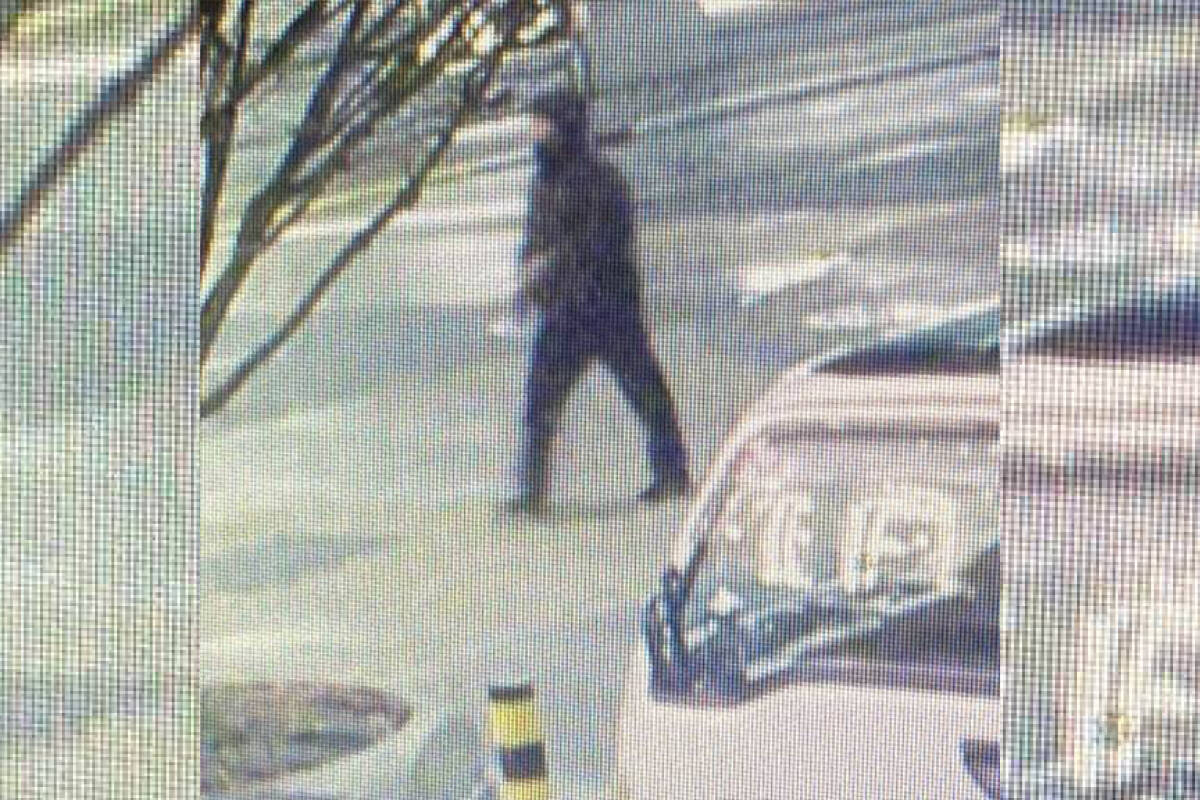 Victoria police are asking those with information to come forward as they investigate a series of incidents in which multiple downtown businesses had glass windows smashed Wednesday (Feb. 8) morning. (Courtesy Victoria Police Department)