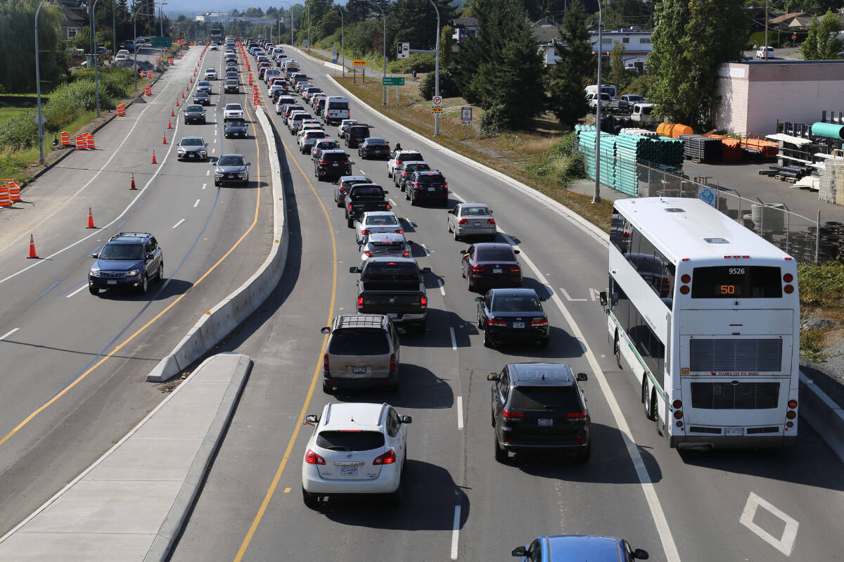 The RapidBus route will replace the Langford/Downtown Route 50 on April 10. (Courtesy of BC Transit)
