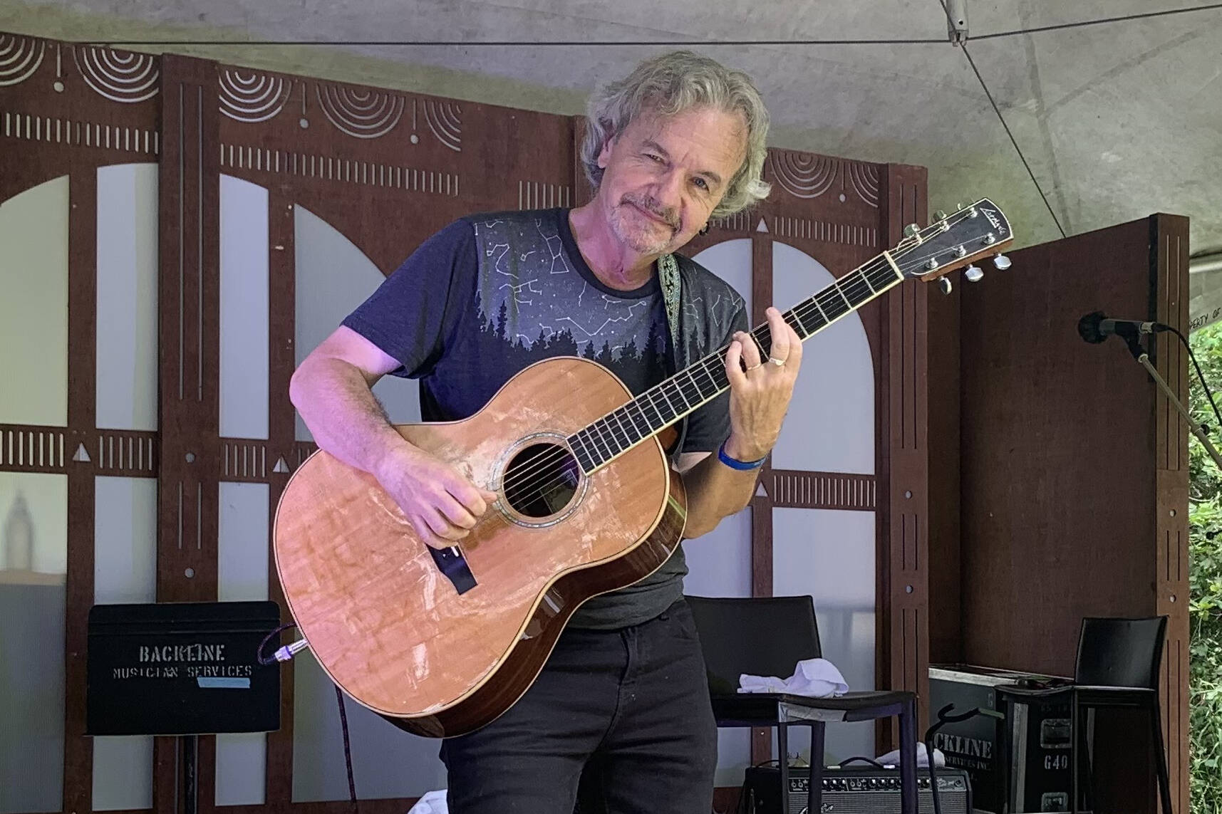 Regina blues master Jack Semple returns to MusicFest in 2023; this time plugged in, with his band. Photo by Terry Farrell