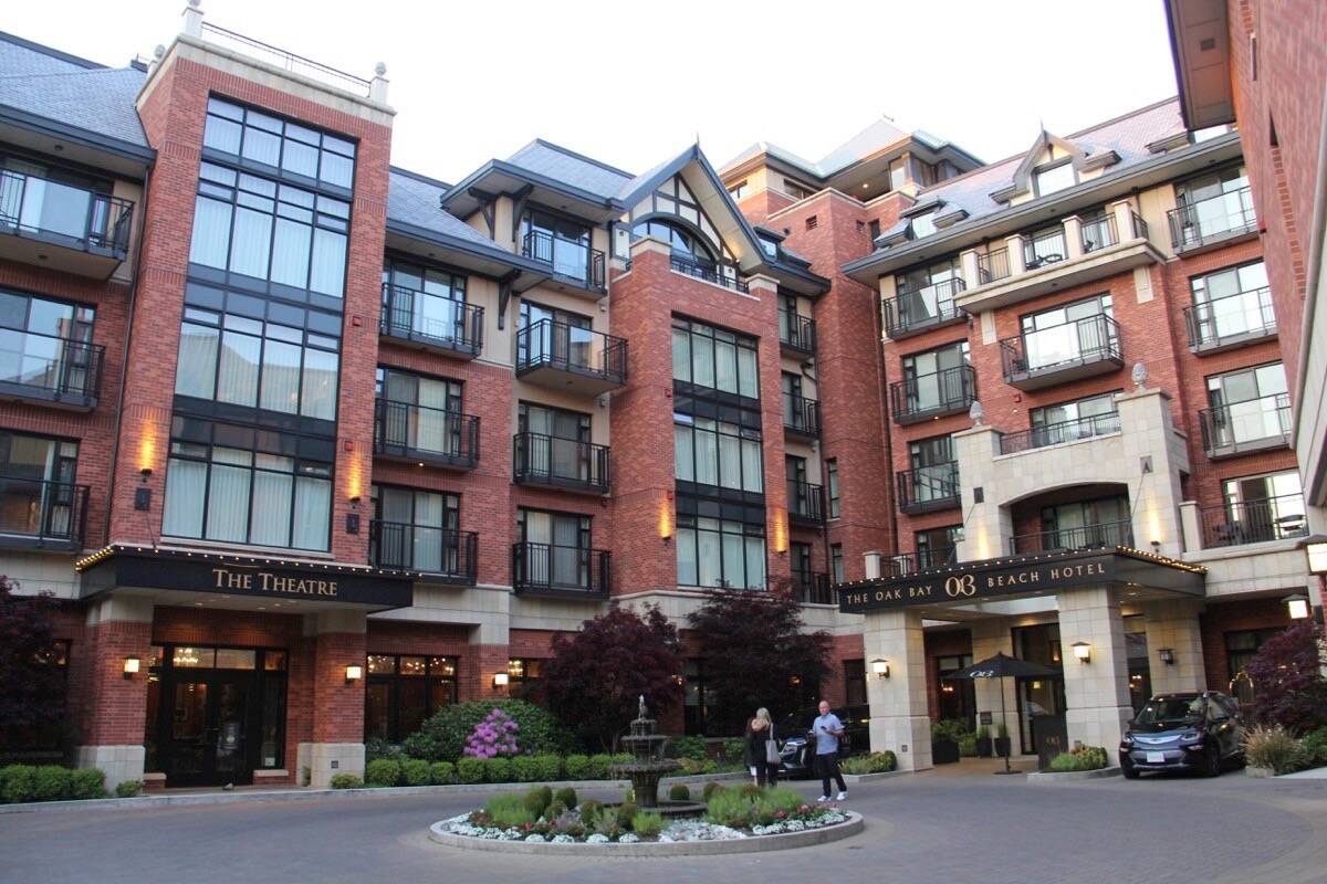 The Oak Bay Beach Hotel now has biosphere certification through the Responsible Tourism Institute. (Christine van Reeuwyk/News Staff)