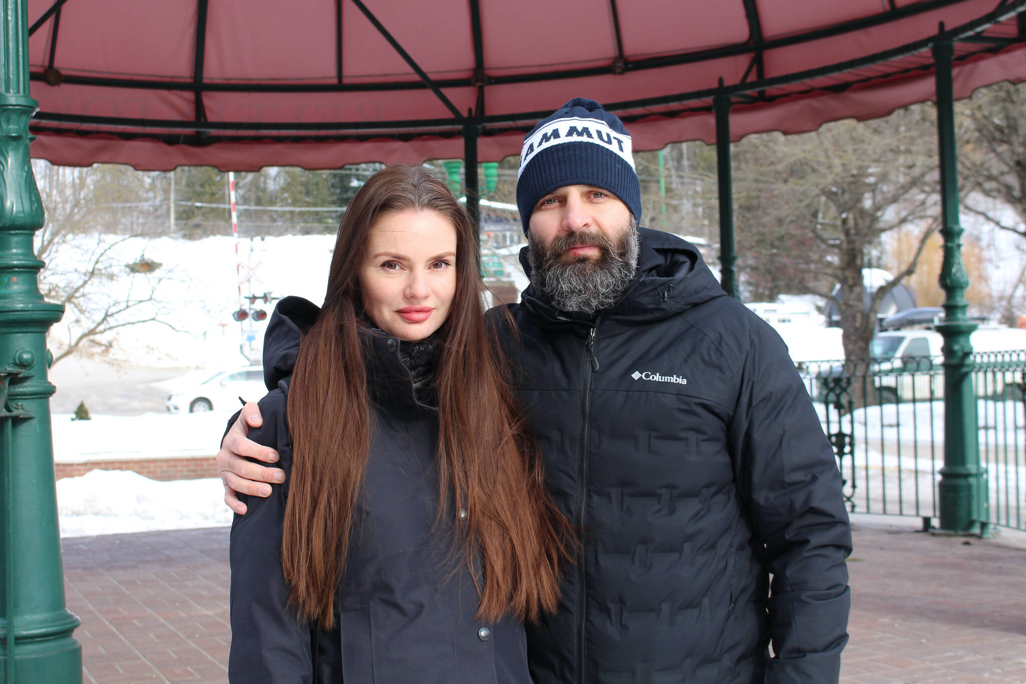 Victoriya Latli and Denys Popov arrived in Revelstoke in the summer of 2022. (Zachary Delaney/Revelstoke Review)