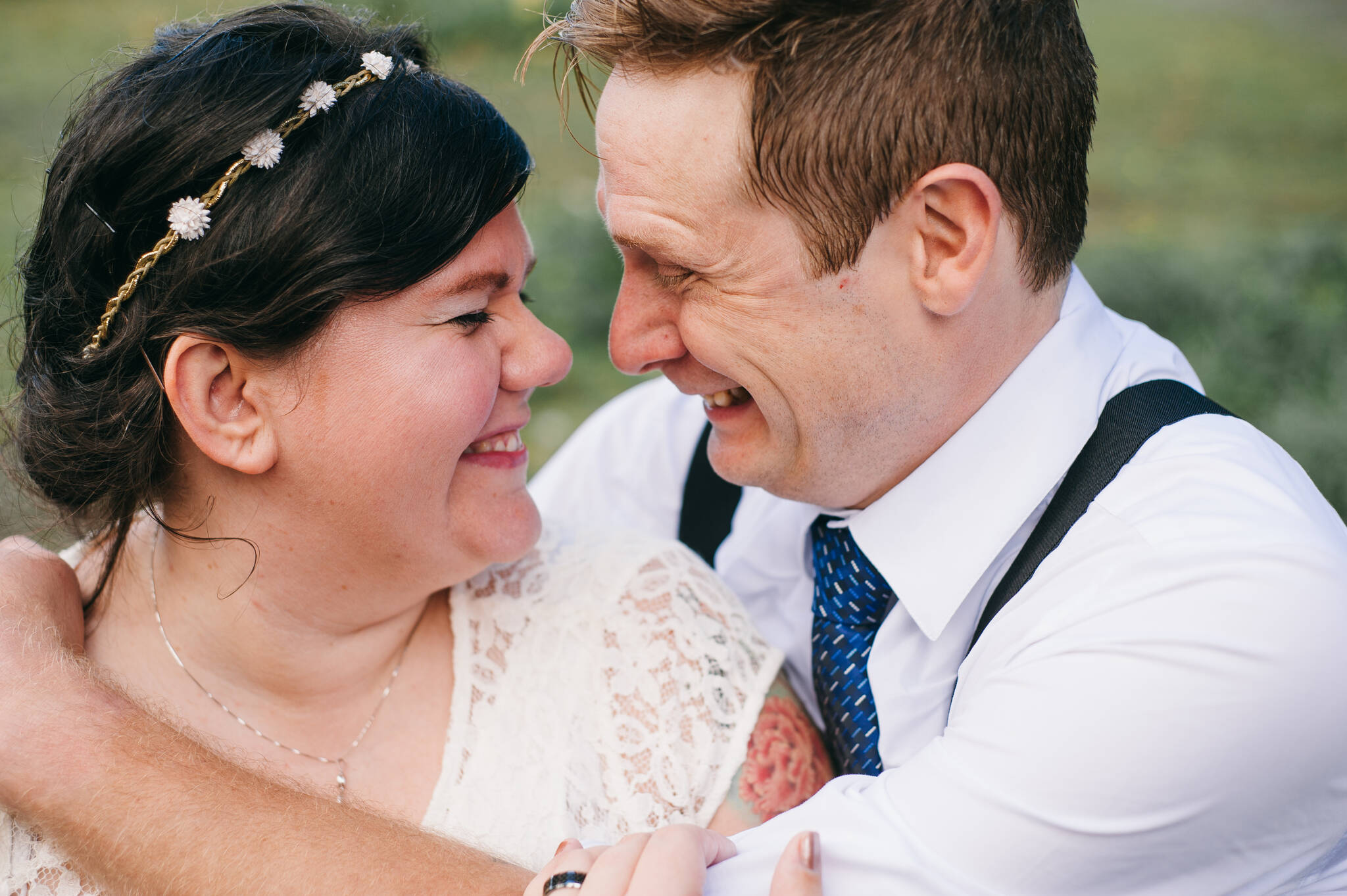 Elizabeth and Kevin Sawatzky on their wedding day. They were happy and looking forward to a long life together, but a drug overdose took all of that away. (submitted photo)