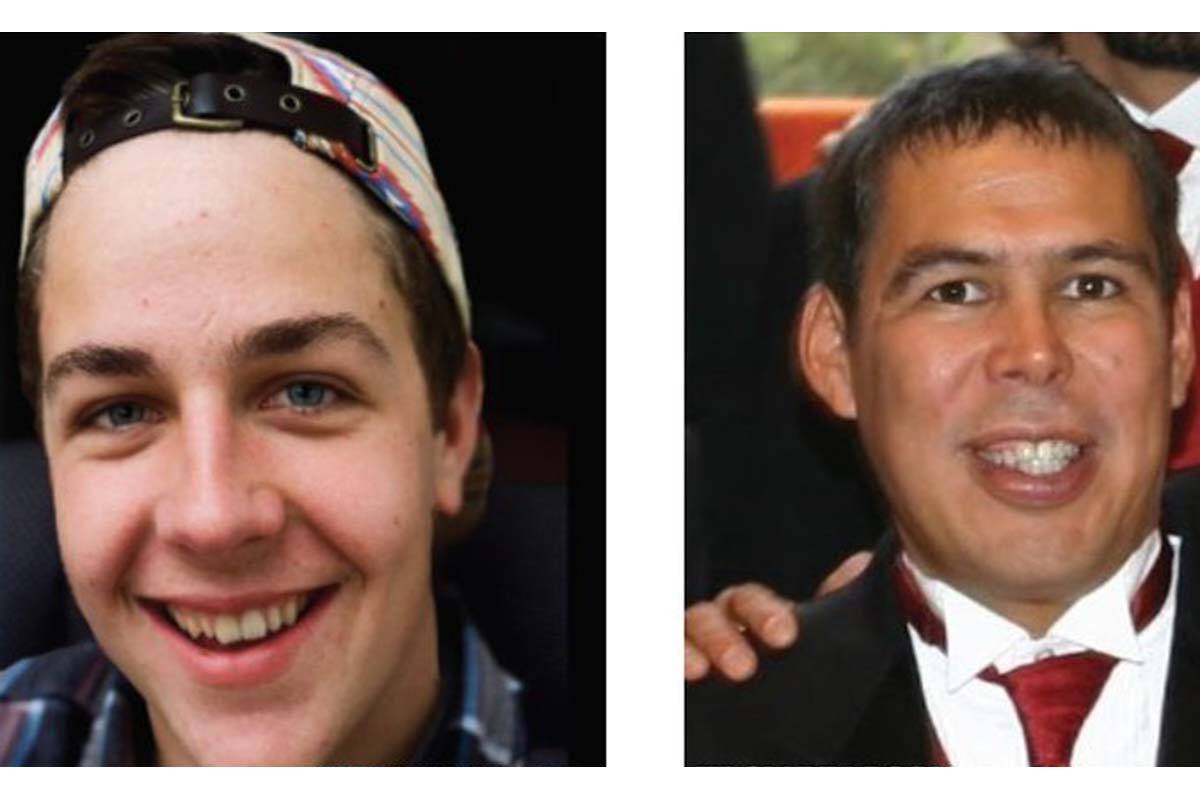 Charley Cragg and Troy Pearson lost their lives in the sinking of the tug boat Ingenika on Feb. 11, 2021. Wainwright Marine Service Ltd. and James Geoffery Bates have been jointly charged with eight counts in the Prince Rupert Court on Jan. 6, 2023. (Photo: supplied)