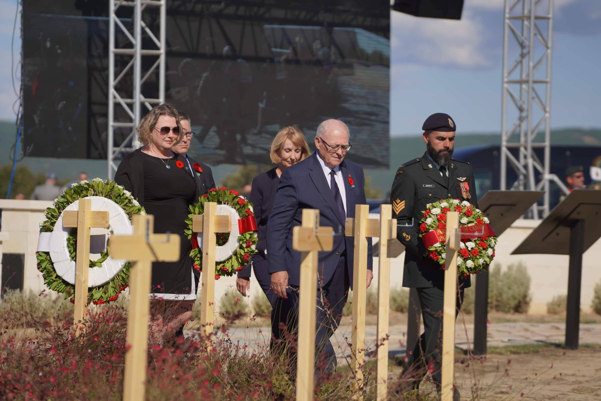 North Island-Powell River MP Rachel Blaney (left) in Gallipoli, Turkey in September. Photo courtesy Facebook/Rachel Blaney