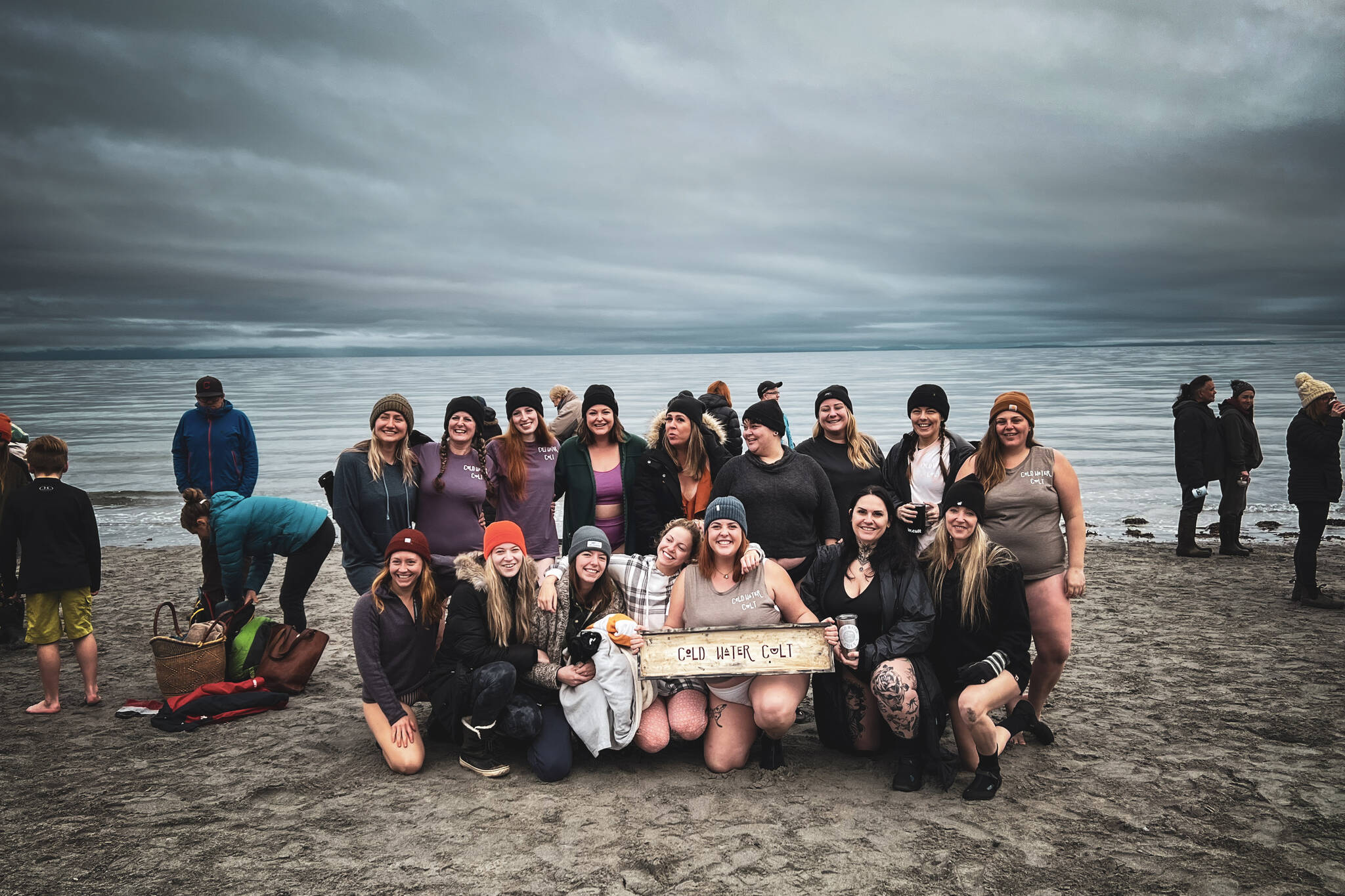 Leisha MacLennan began the Cold Water Cult, though she said she takes no credit for the organic growth of the group. Photo by Leisha MacLennan