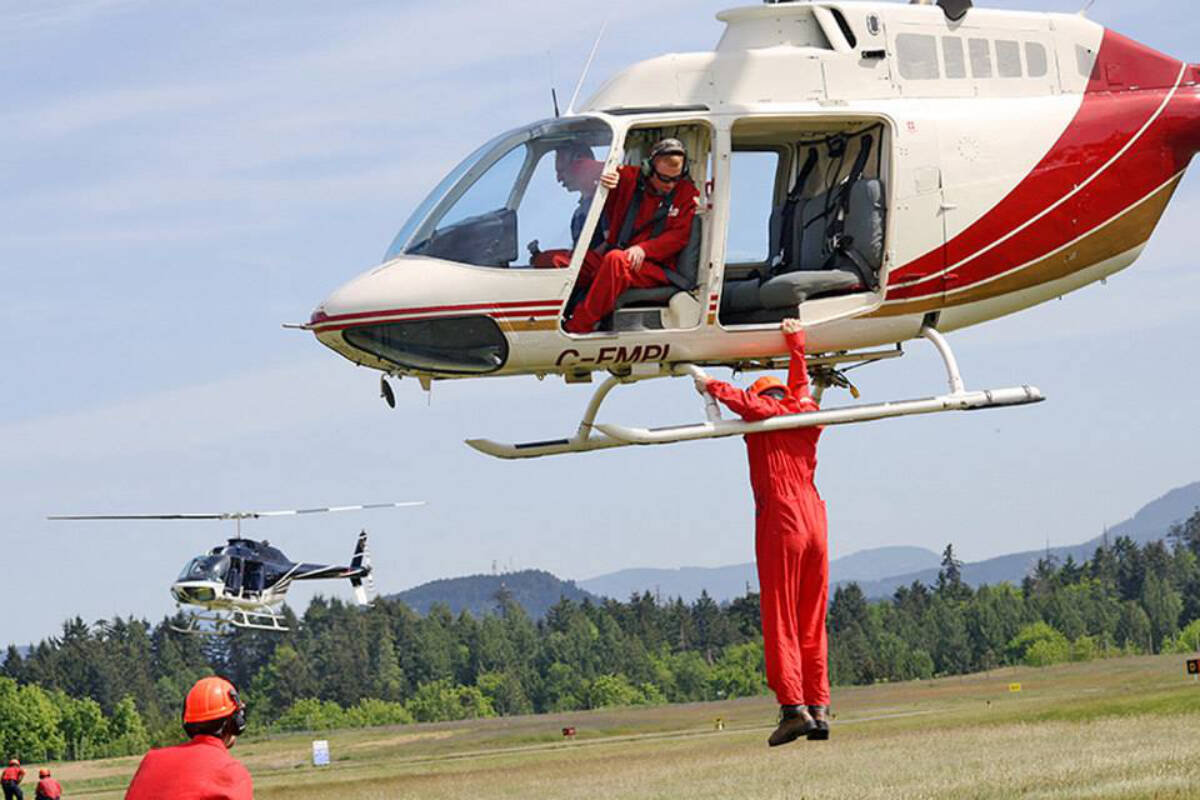 Helicopter training at Qualicum Beach Airport has resulted in a number of noise-related complaints from some residents near the area. (Michael Briones photo)