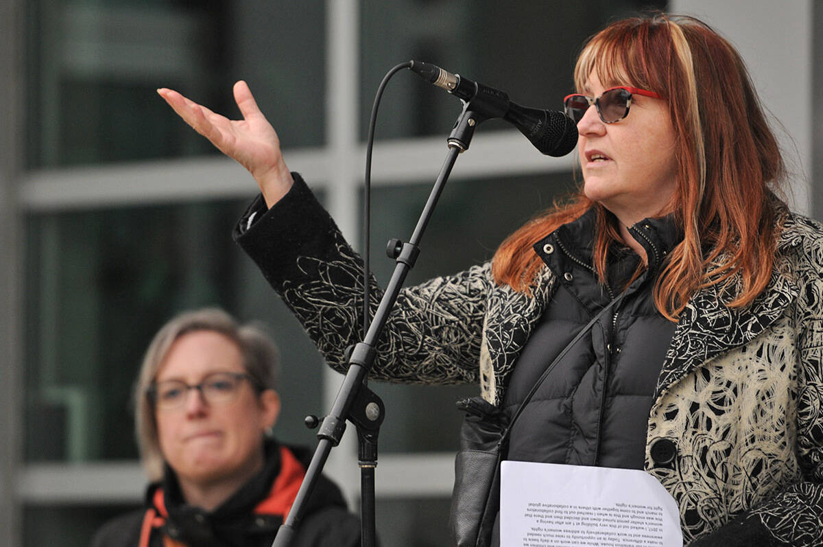 Patti MacAhonic, executive director of Ann Davis Transition Society. (Jenna Hauck/ Chilliwack Progress file)