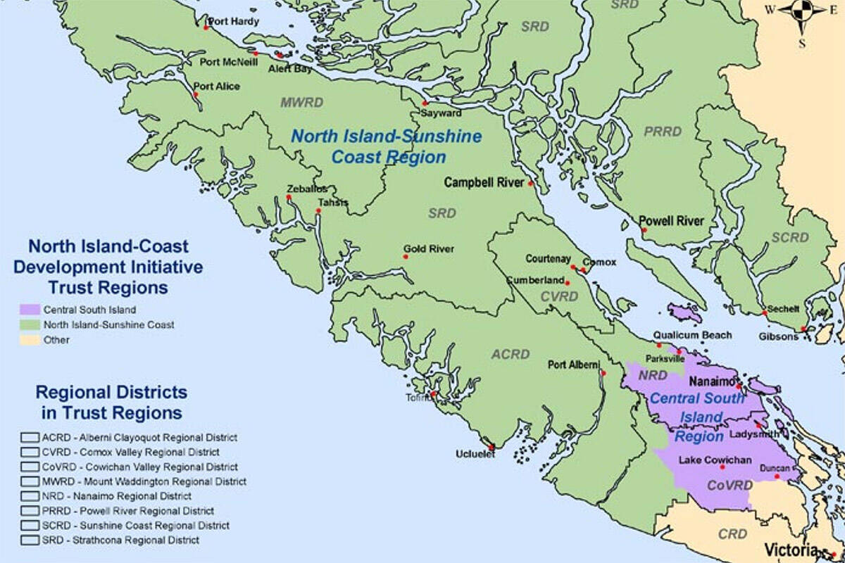 Saanich North and the Islands MLA Adam Olsen Monday (March 27) said he remains concerned about funding for the Island Coastal Economic Trust (ICET), which supports economic development on Vancouver Island and the Sunshine Coast. (Black Press Media file photo)