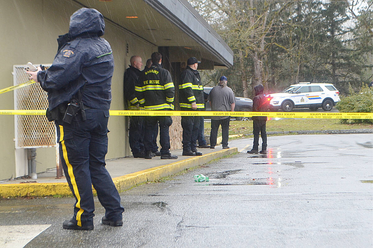 One man has been arrested and charged in connection with a shooting that seriously injured a Nanaimo businessman March 12. (News Bulletin file photo)