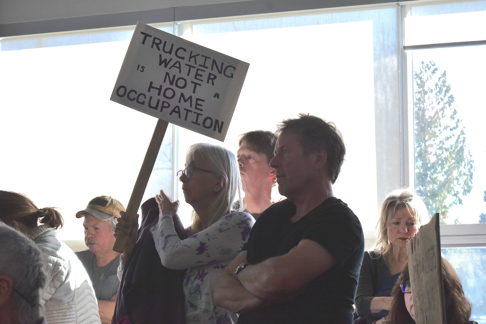 Residents worry that Scott Mackenzie’s business will become a commercial trucking operation. Scott Stanfield photo