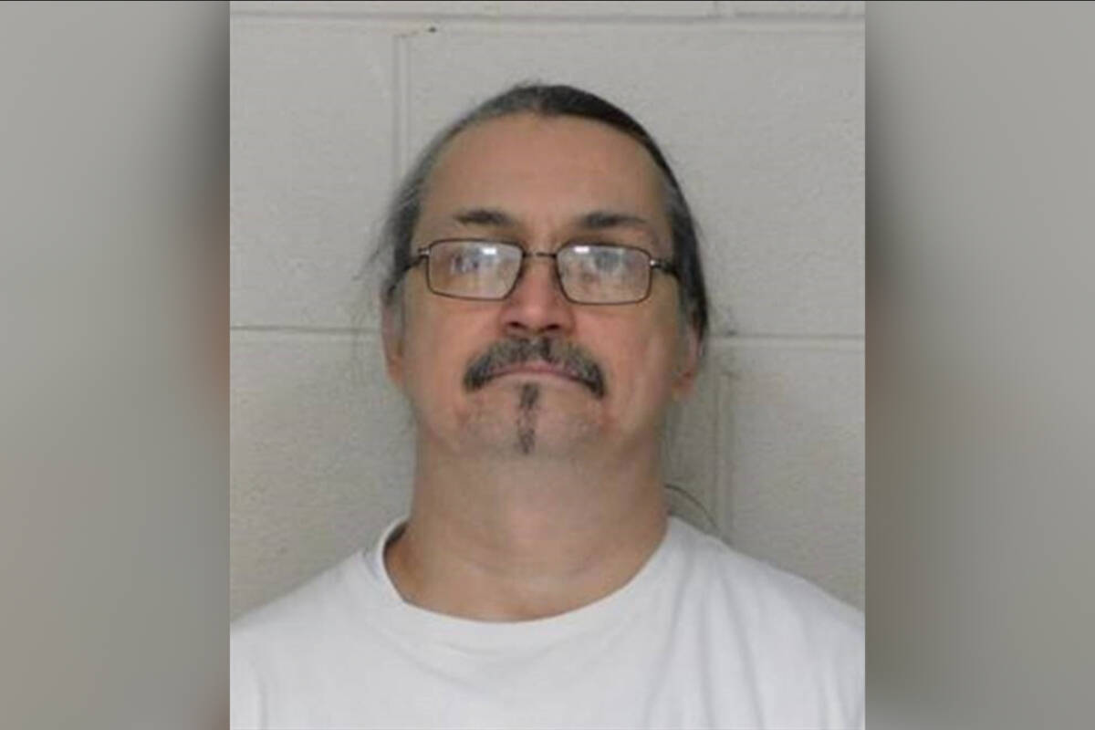 Robin Bousquet was arrested near Nakusp on March 27. (RCMP photo)