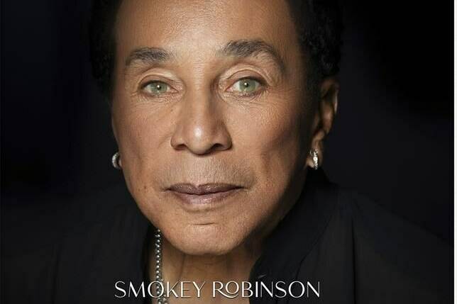 Smokey Robinson’s new album is called “Gasms”. (TLR Music Group/ADA Worldwide via AP)