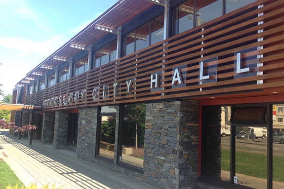 Courtenay City Hall. File photo