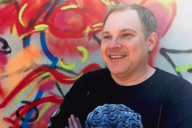 Jason Schreurs will hold a book launch for his memoir Scream Therapy: A Punk Journey through Mental Health on May 14 at Nanaimo’s Windowseat Books. (Photo submitted)