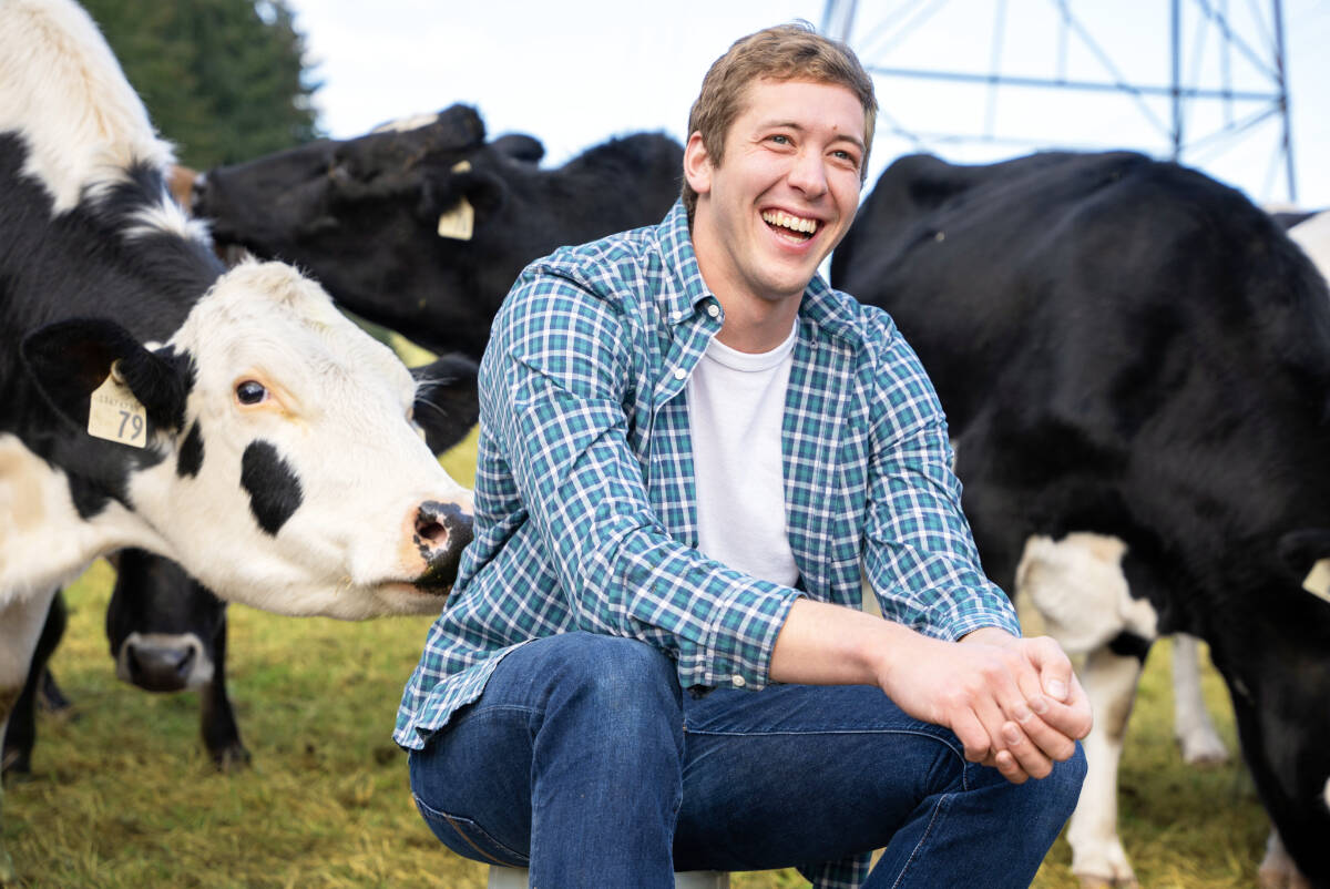 Dairy farming is second nature for Doug Groenendijk. He hopes to succeed just as much in the dating game. (Photo courtesy CTV)