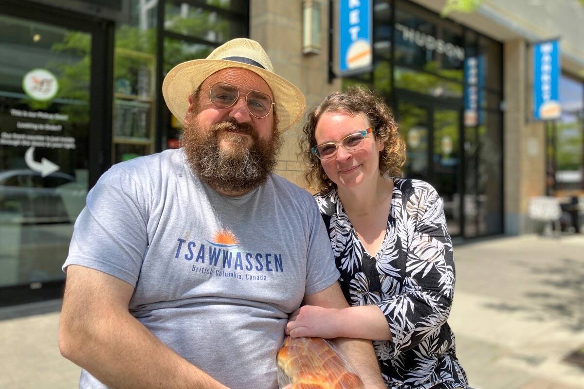 Moshe and Leah Appel offer kosher baked goods at My Way Bikery in the Victoria Public Market. (Christine van Reeuwyk/News Staff)