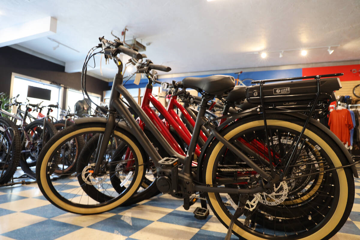 On June 1, B.C. will offer rebates of up to $1400 for residents over the age of 19 who have purchased an e-bike (Clarise Larson/Contributed to black Press Media).
