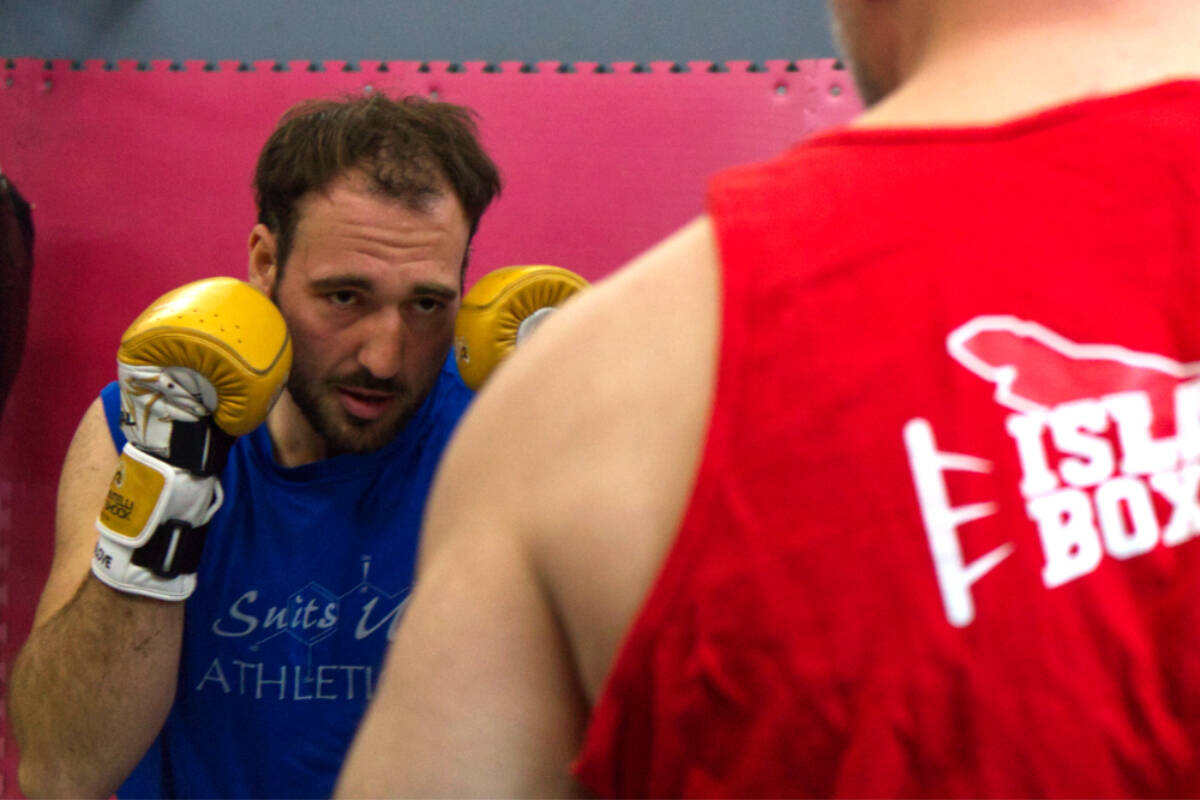 Victoria boxer Brandon Colantonio is set to enter the ring in front of a hometown crowd for his second pro bout on Saturday (June 1). (Black Press Media file)