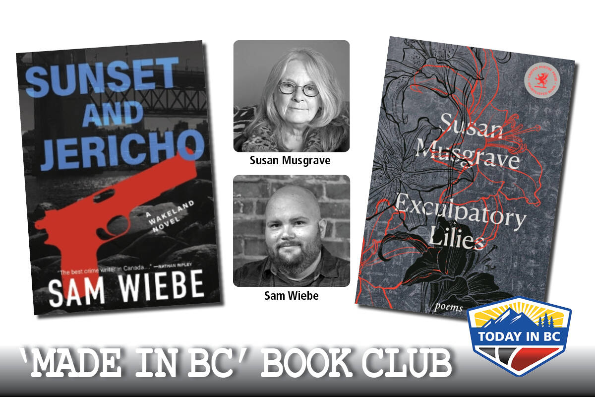 Authors Susan Musgrave and Sam Wiebe. (submitted photos)