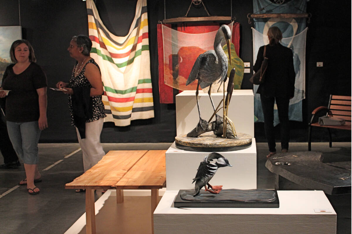 New lighting will enhance the viewer’s experience at the Sooke Fine Arts Show this year. (File - Sooke News Mirror.com)