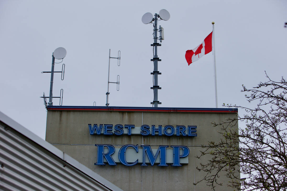 West Shore RCMP. (Black Press Media file photo)