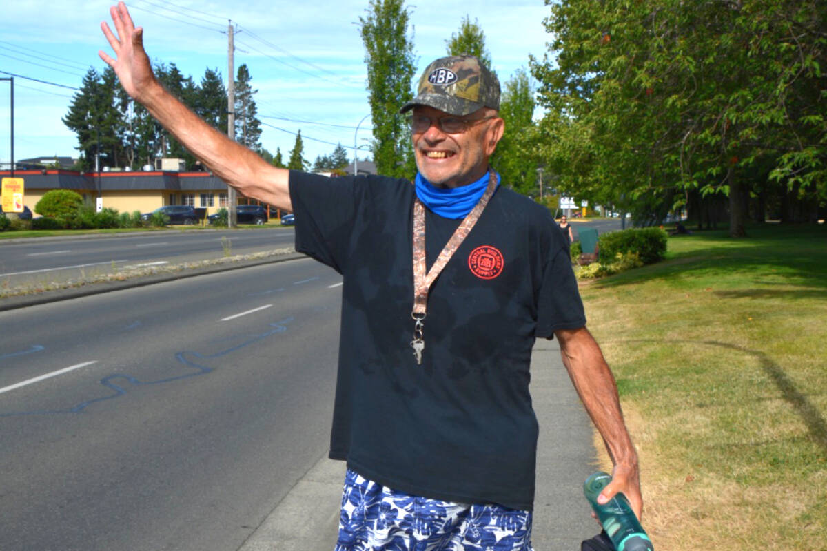 Phil St. Luke, aka Parksville’s ‘Flyin’ Phil’ died Jan. 13 at the age of 70. (File photo)