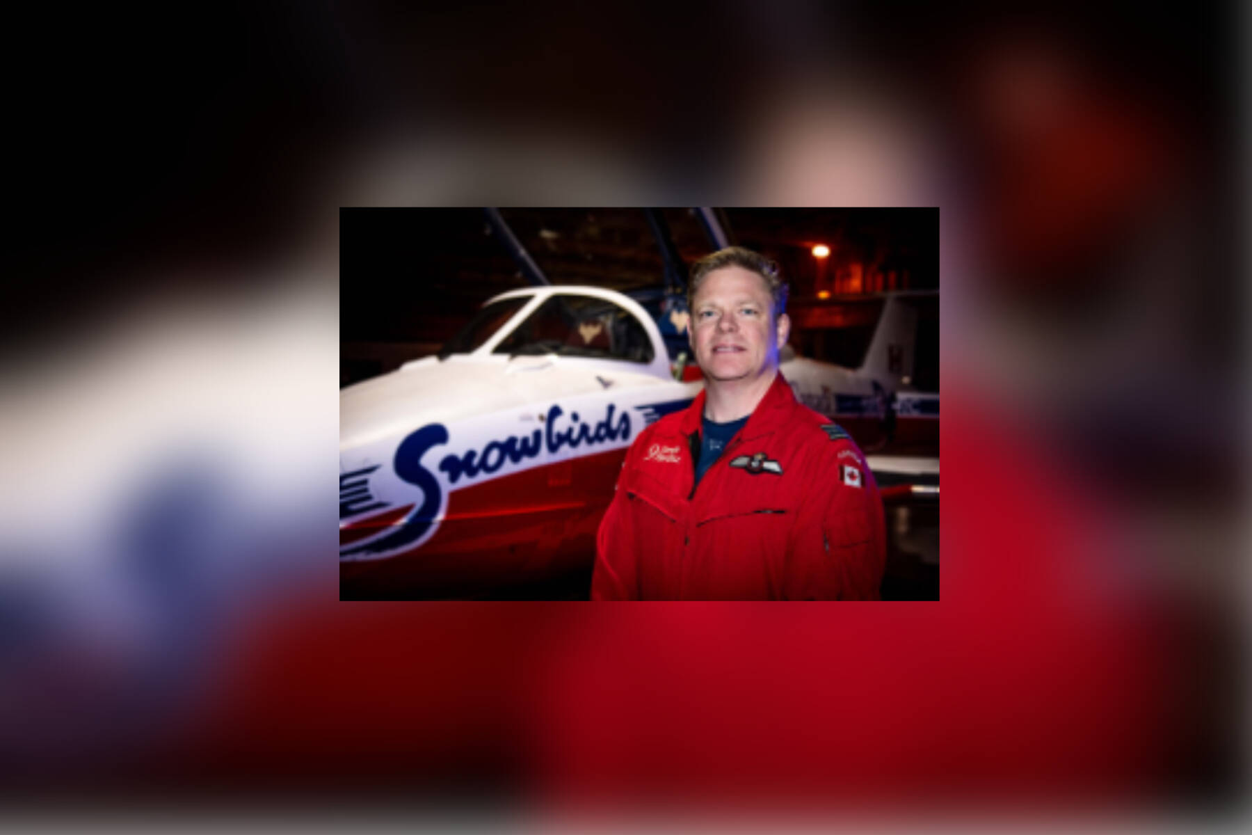 Maj. Steven Hurlbut from 431 Squadron was the 9 Jet Lead Solo and is facing one charge of sexual assault. Photo by archived RCAF web page.
