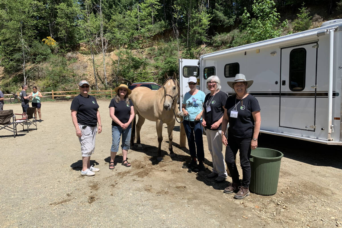 The Macaulay Heights Parking Project was initiated to provide safer access into the park and parking for vehicles and horse trailers off the road. Photo supplied