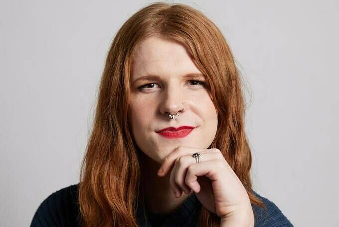 Fae Johnstone, a transgender activist who was one of five women featured on limited-edition Hershey chocolate bars in March, is seen in an undated handout photo. Experts and LGBTQ community members say they are concerned about the normalization of anti-LGBTQ hate and its impact on mental health and safety, as online rhetoric spills into the real world. THE CANADIAN PRESS/HO-Fae Johnstone
