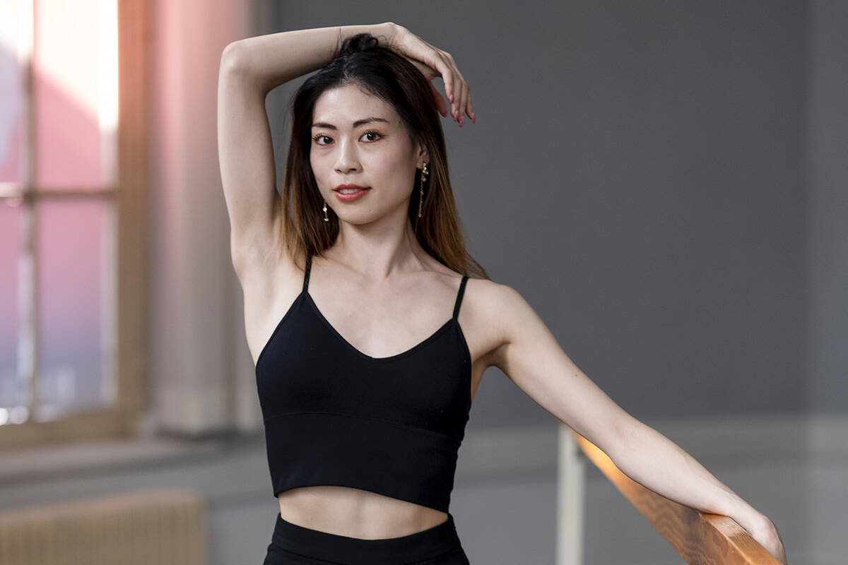 Portrait of ballet dancer Yui Watanabe by Lia Crowe photography
