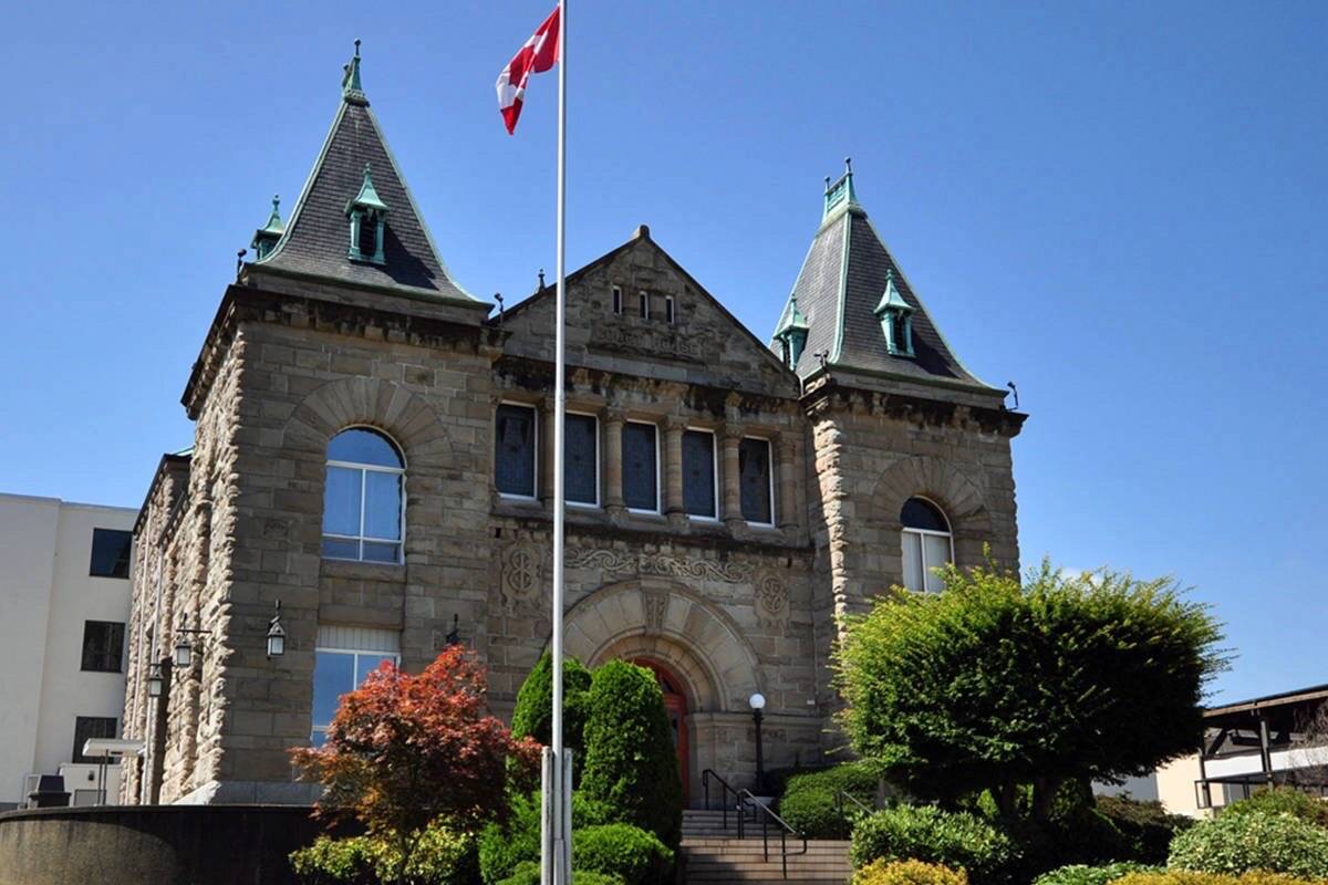 Nanaimo Law Courts. (PQB News file photo)