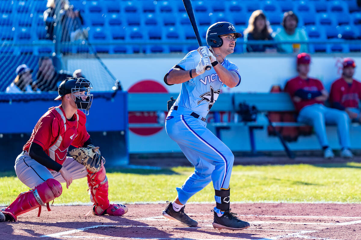Victoria HarbourCats’ 2022 player of the year Joseph Redfield was picked in the fourth round of the 2023 MLB Draft. (Courtesy of the Victoria HarbourCats Official Fan Community/Facebook)