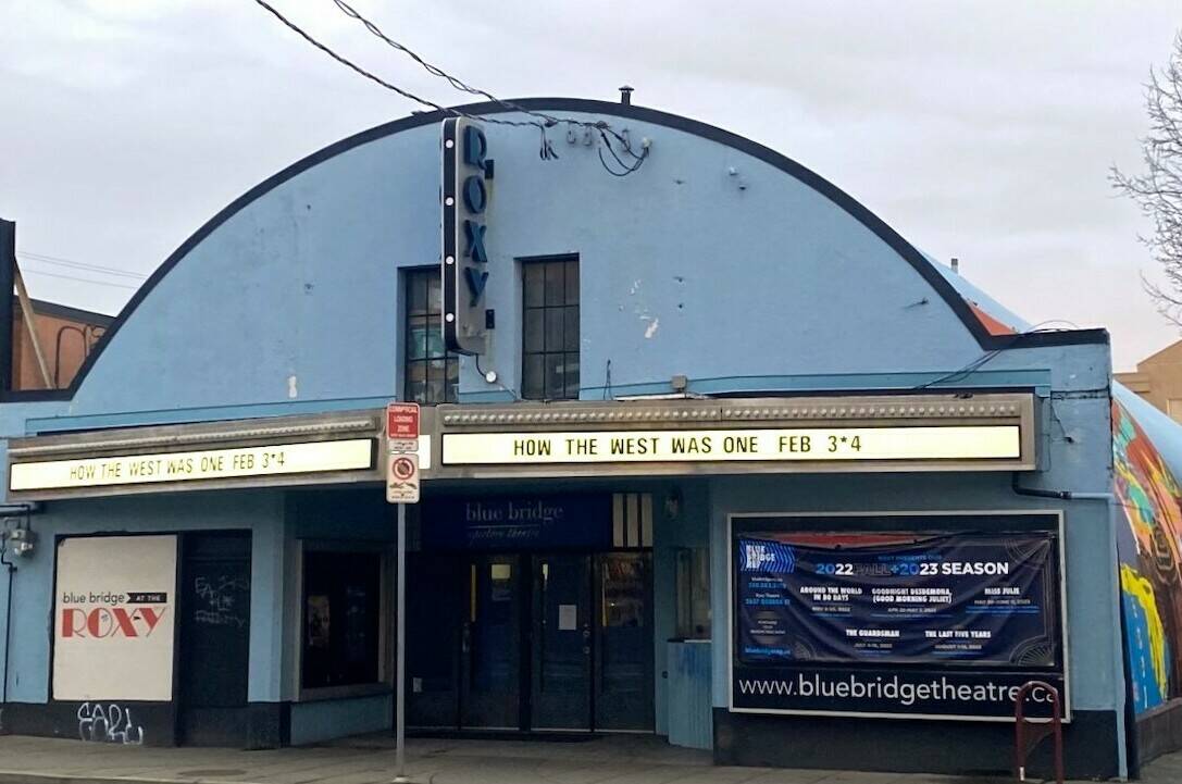 The Roxy Theatre on Quadra Street. (Black Press Media file photo)