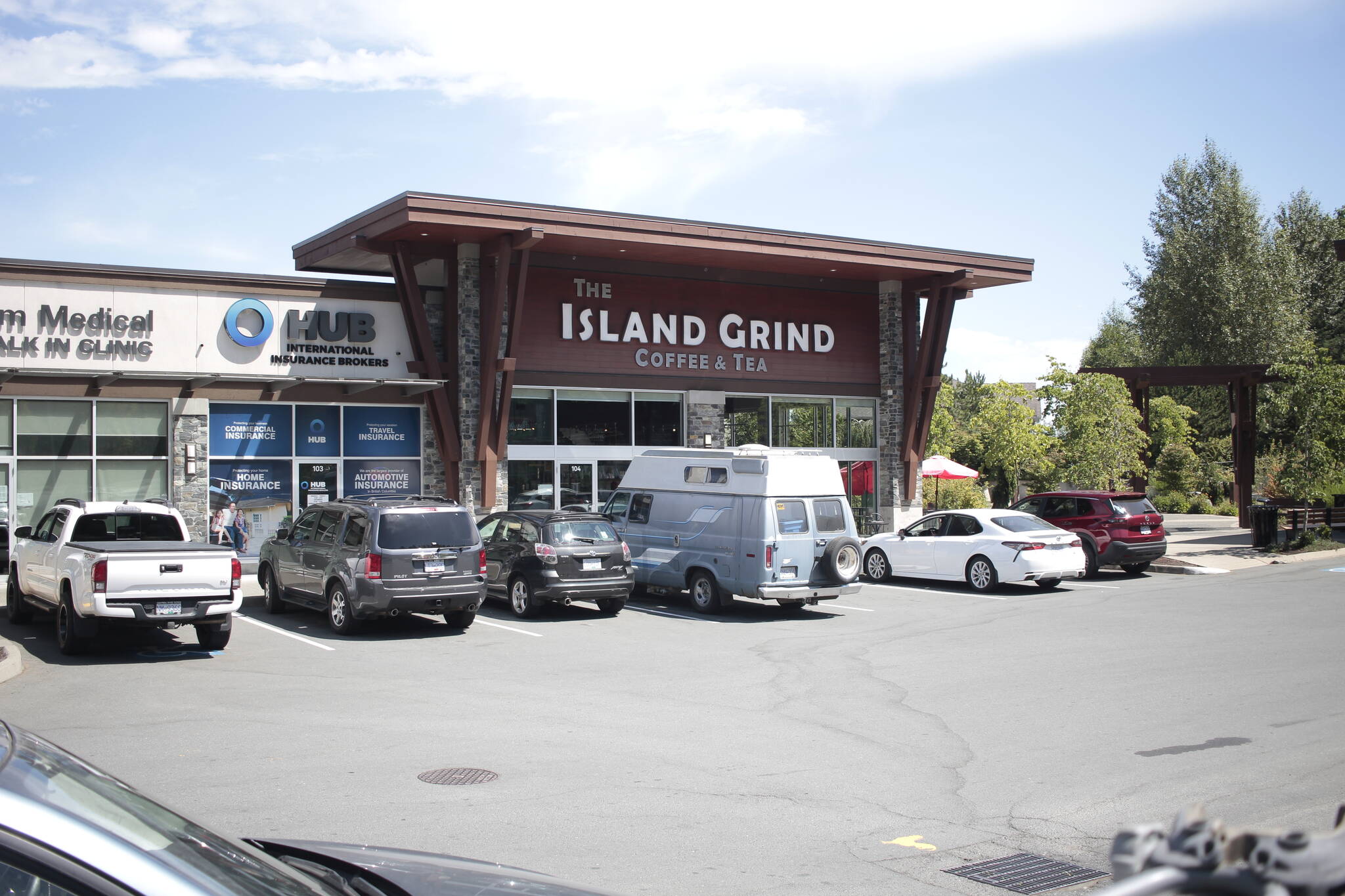“We’re bracing ourselves for January,” said Evan Falck, Co-owner of The Island Grind Coffee and Tea in Campbell River. Photo by Marc Kitteringham/Campbell River Mirror