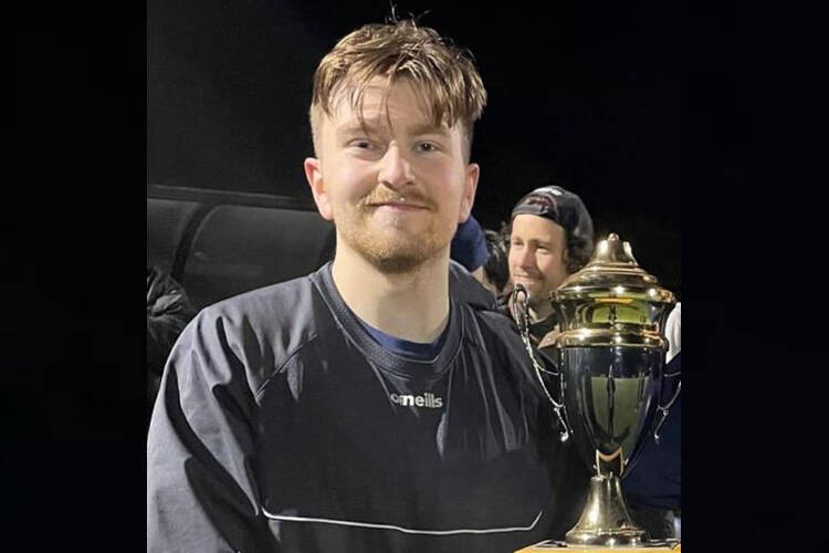 Reid Davidson, who was 24, has been identified as the person who died in a crash earlier this week when his compact car was struck by a minivan that had been going the wrong way on the Nanaimo Parkway. (Nanaimo United FC photo)