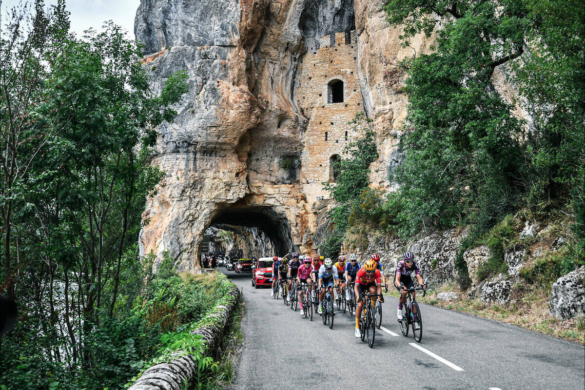 Tour de France Femmes avec Zwift 2023. (Charly Lopez)