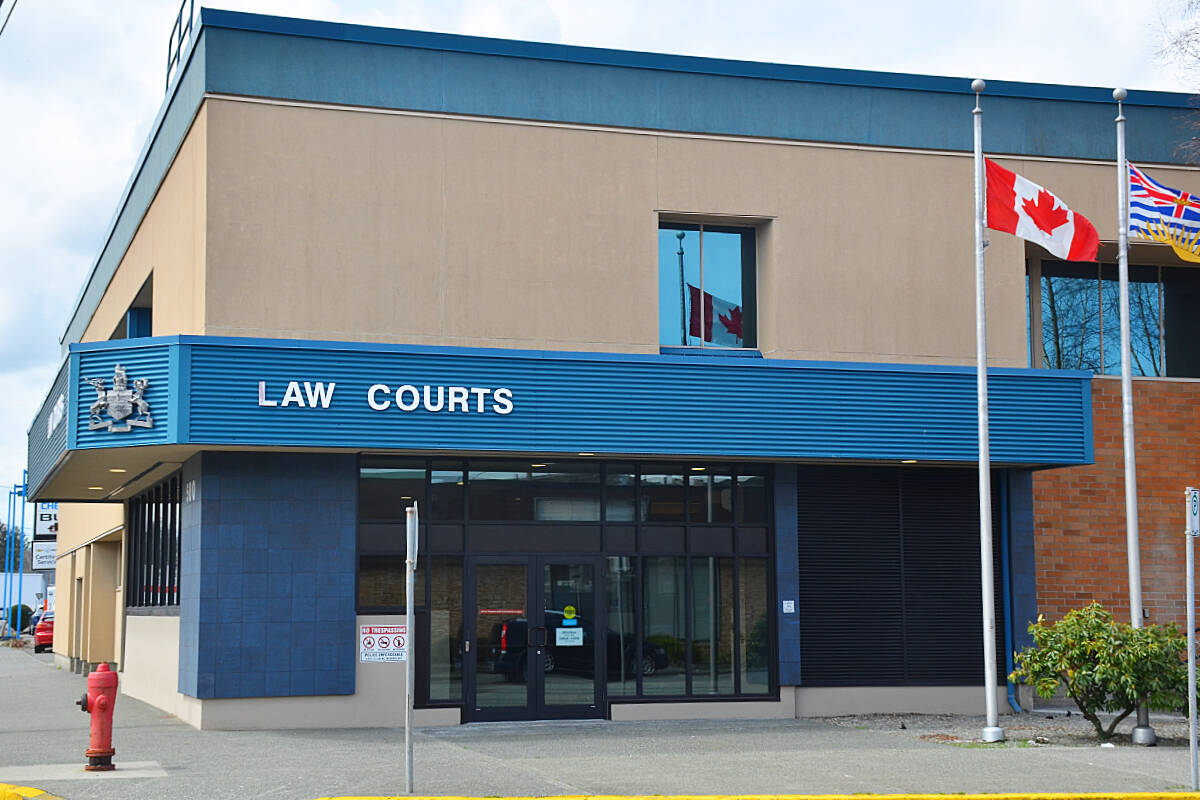 Campbell River, B.C., Courthouse. Photo by Alistair Taylor/Campbell River Mirror