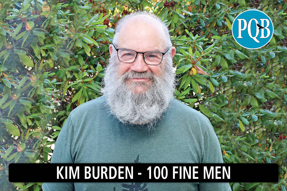 Kim Burden, one of the co-founders of the 100 Fine Gentlemen. (Peter McCully photo)